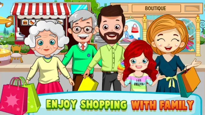 Mini Town Kids Shopping Stores android App screenshot 9