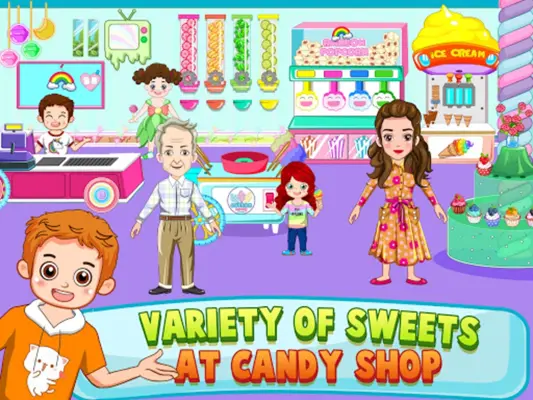 Mini Town Kids Shopping Stores android App screenshot 2