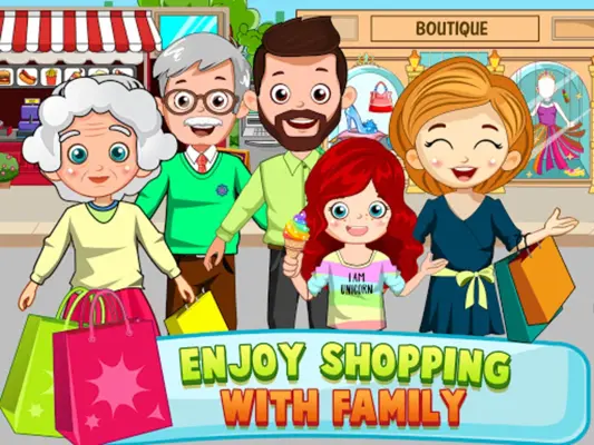 Mini Town Kids Shopping Stores android App screenshot 4