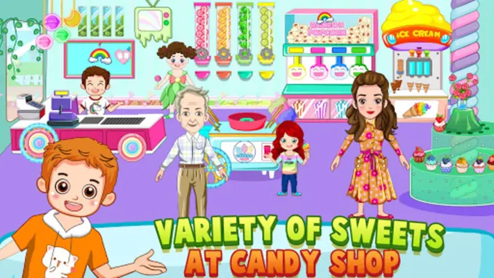 Mini Town Kids Shopping Stores android App screenshot 7