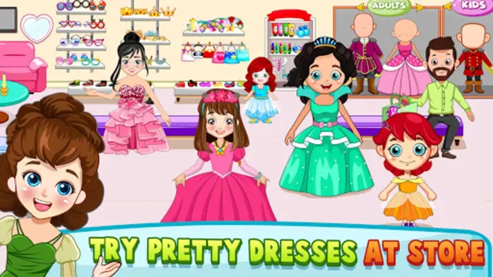 Mini Town Kids Shopping Stores android App screenshot 8